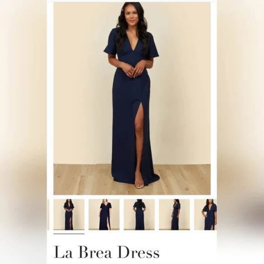 Park & Fifth 'La Brea Dress' Size XL Navy